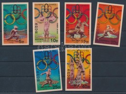 ** 1976 Montreali Nyári Olimpia Három Dimenziós Sor Mi 1577-1582 - Sonstige & Ohne Zuordnung