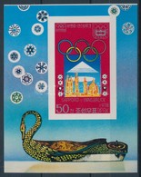 ** 1978 Téli Olimpia Vágott Blokk Mi 42 - Other & Unclassified