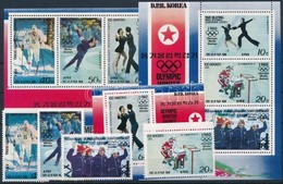 ** 1979 Téli Olimpia Sor + Kisívsor Mi 1941-1946+ Blokk Mi 68 - Sonstige & Ohne Zuordnung