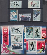 ** 1979 Téli Olimpia, Lake Placid Sor Mi 1941-1945 + Kisívpár Mi 1941-1946 + Blokk Mi 68 - Autres & Non Classés