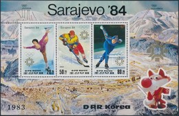 ** 1983 Téli Olimpia Szaraejevó Blokk Mi 150 - Autres & Non Classés