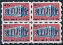 ** 1969 Europa CEPT Négyestömb,
Europa CEPT In Block Of 4
Mi 656 - Other & Unclassified