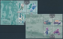 ** 1995 Finlandia Bélyegkiállítás Blokk Sor Mi 15-16 - Otros & Sin Clasificación