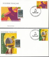 2000 Hagyományos Sportfajták Sor Mi 826-827 2 FDC - Andere & Zonder Classificatie