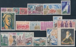 ** 1971-1972 19 Klf önálló érték + 6 Klf Sor + 1 ötöscsík 2 Db Stecklapon - Other & Unclassified