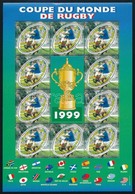 ** 1999 Rögbi Világbajnokság Kisív Mi 3421 - Autres & Non Classés