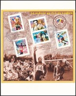 2000 Sportesemények Kisív Mi 3453-3457 FDC-n - Altri & Non Classificati