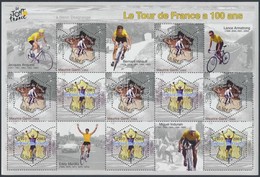 ** 2003 100 éves A Tour De France Kisív Mi 3724-3725 - Otros & Sin Clasificación