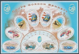 ** 2005 100 éves A Gordon-Bennett Kupa; Autóverseny Kisív Mi 3948-3953 - Otros & Sin Clasificación