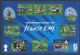 ** 2007 Rugby VB (III) Kisív Mi 4277-4286 - Sonstige & Ohne Zuordnung