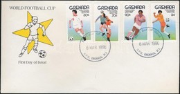 1986 Labdarúgó VB Sor Mi 1457-1460 FDC - Andere & Zonder Classificatie