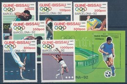 ** 1989 Barcelonai Olimpia Sor + Blokk Mi 1041-4047 + 277 - Otros & Sin Clasificación