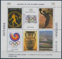 ** 1987 Nyári Olimpia Blokk Mi 20 - Other & Unclassified