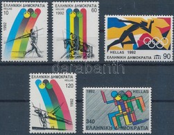 ** 1992 Nyári Olimpia Sor Mi 1792-1796 - Sonstige & Ohne Zuordnung