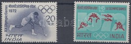 ** 1972 Müncheni Nyári Olimpia Sor Mi 538-539 - Andere & Zonder Classificatie