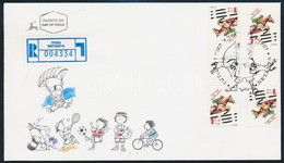 1997 Sport 2 Db ívközéprészes Fordított Pár Mi 1414 FDC-n - Otros & Sin Clasificación