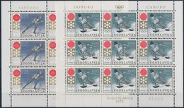 ** 1972 Téli Olimpia, Sapporo Kisív Sor Mi 1447-1448 - Otros & Sin Clasificación