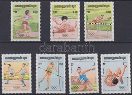 ** 1984 Los Angeles-i Olimpia Sor Mi 568-574 - Other & Unclassified