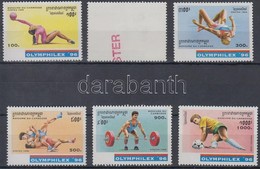 ** 1996 Bélyegkiállítás, OLYMPHILEX '96 Sor Mi 1598-1603 MINTA - Otros & Sin Clasificación