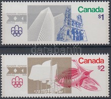 ** 1976 Nyári Olimpia (XI) Sor Mi 624-625 - Andere & Zonder Classificatie