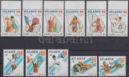 ** 1995-1996 Atlantai Nyári Olimpia Sorok Mi 3842-3847 + 3899-3903 - Other & Unclassified