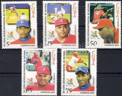 ** 2002 Baseball Mi 4467-4471 - Autres & Non Classés