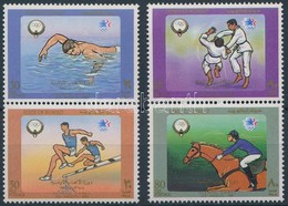 ** 1984 Nyári Olimpia, Los Angeles Sor Párokban Mi 1048-1051 - Altri & Non Classificati