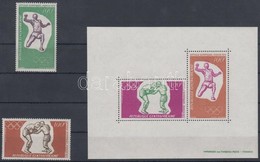 ** 1972 Müncheni Nyári Olimpia Sor Mi 265-266 + Blokk Mi 6 - Altri & Non Classificati