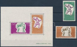 ** 1972 Müncheni Olimpia Sor + Blokk Mi 265-266 + 6 - Andere & Zonder Classificatie