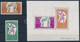 ** 1972 Nyári Olimpia: München Sor Mi 265-266 + Blokk Mi 6 - Other & Unclassified