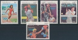 ** 1992 Nyári Olimpia: Barcelona Sor Mi 1296-1300 - Sonstige & Ohne Zuordnung