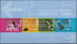 ** 2005 Könnyűatlétikai VB Blokk Mi 165 - Andere & Zonder Classificatie