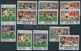 ** 1978 Sport; Labdarúgás Sor Mi 1061-1066 A+B + Blokk Mi 90 B - Andere & Zonder Classificatie