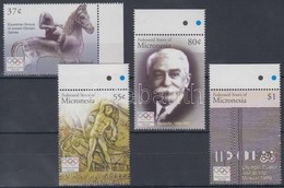 ** 2004 Olimpia Athén ívszéli Sor Mi 1546-1549 - Andere & Zonder Classificatie