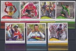 ** 2012 Mark Cavendish Kerékpározó ívszéli Sor Mi 1785-1791 - Andere & Zonder Classificatie