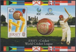 ** 2008 Jersey Részvétele A Krikett Világszövetségben Blokk Mi 69 - Other & Unclassified