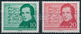 ** 1956 Schumann Mi 541-542 - Andere & Zonder Classificatie