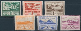 ** 1943 Forgalmi Sor,
Definitive Set
Mi 3-8 - Andere & Zonder Classificatie