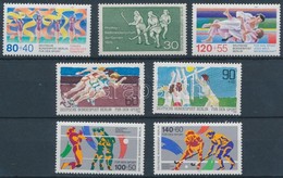 ** 1976-1989 Sport Motívum 7 Db Bélyeg, Közte Sorok - Andere & Zonder Classificatie