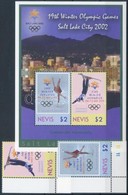 ** 2002 Téli Olimpia, Salt Lake City ívsarki Sor Mi 1789-1790 + Blokk Mi 213 - Andere & Zonder Classificatie