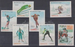 ** 1990 Téli Olimpia, Albertville Sor Mi 3008-3014 - Other & Unclassified