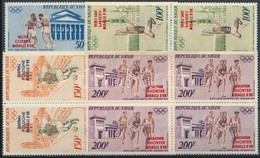 ** 1972 Nyári Olimpia Aranyérmesei; München Sor Négyestömbökben Mi 348-351 - Otros & Sin Clasificación