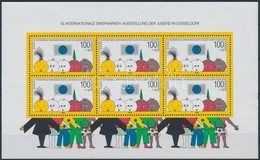 ** 1990 Ifjúsági Bélyegkiállítás, Düsseldorf Blokk,
Youth Stamp Exhibition, Düsseldorf Block
Mi 21 - Altri & Non Classificati