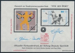 ** 1992 Sporthilfe Emlékív - Sonstige & Ohne Zuordnung