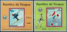 ** 1972 Téli Olimpia, Sapporo Blokksor Mi 177-178 - Altri & Non Classificati