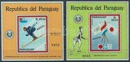 ** 1972 Téli Olimpia, Sapporo Blokksor Mi 177-178 MUESTRA - Otros & Sin Clasificación