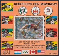 ** 1976 Olimpiai Aranyérmesek Blokk Mi 288 - Other & Unclassified