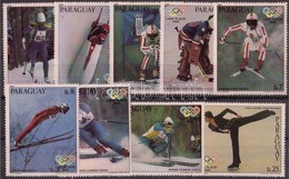 ** 1979 Téli Olimpia érmesei Sor Mi 3281-3289 + Nyolcasblokk Mi 3281-3287 + Blokk 352 - Altri & Non Classificati