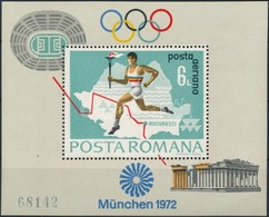 ** 1972 Nyári Olimpia Blokk Mi 93 - Altri & Non Classificati