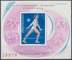 ** 1979 Európai Sportkonferencia Vágott Sorszámozott Blokk Mi 160 - Andere & Zonder Classificatie